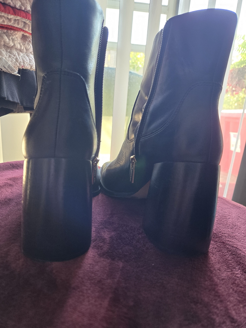 Vince Camuto Block Booties Size Medium 7 1/2